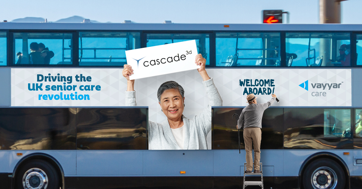 Cascade3d's tweet image. Welcome on board @VayyarInc . Excited to have the falls detector working alongside our sensors in the Cascade3d Connected Care system supporting elderly and vulnerable residents! 
#Cascade3d #connectedcare #IndependentLiving #VayyarCare  #TechnologyEnabledCare #FallPrevention