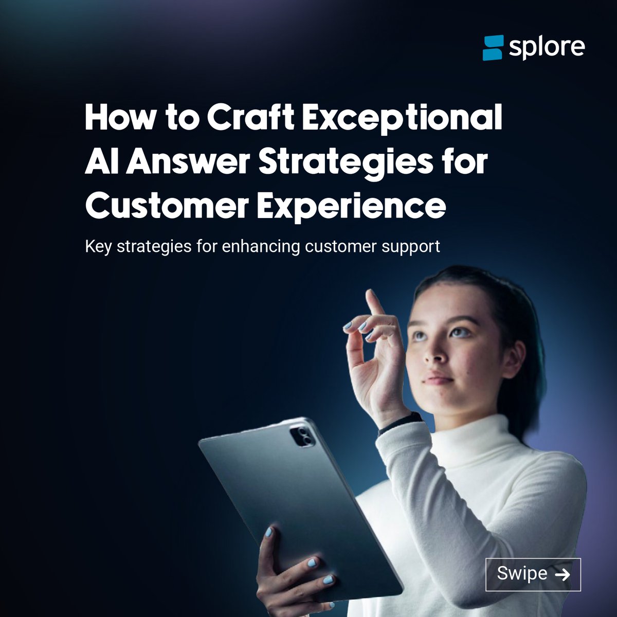 sploreai's tweet photo. Asking the right questions is crucial for crafting effective AI answer strategies. 

It’s important to understand customer needs and concerns to provide a personalized and relevant response.

Here's a thread: https://t.co/ic9CldIhEh