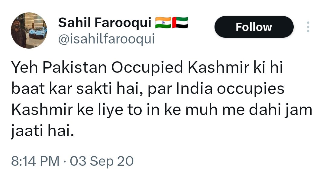 Vijay Patel (@vijaygajera) on Twitter photo Hey <a href="/TeamSaath/">Team Saath Official🤝</a> why one of your admin is radical islamist?
Why he is calling all Hindu terrorists?
Why he is abusing our God ‘Shree Ram?’
Why he is calling Kashmir as ‘Indian-occupied Kashmir?’ Hey <a href="/TeamSaath/">Team Saath Official🤝</a> why one of your admin is radical islamist?
Why he is calling all Hindu terrorists?
Why he is abusing our God ‘Shree Ram?’
Why he is calling Kashmir as ‘Indian-occupied Kashmir?’