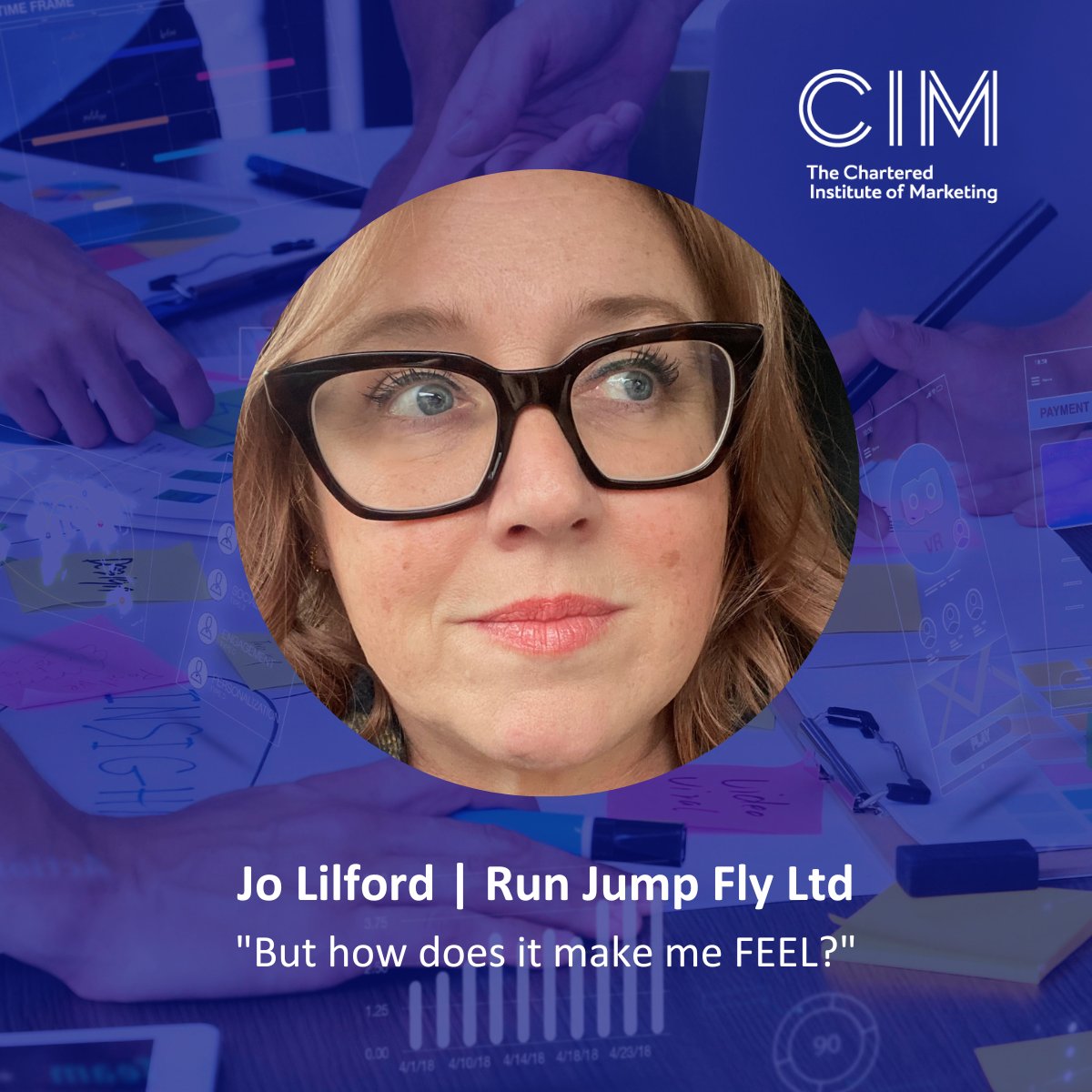 Brand strategist and language specialist @jolilford will share her experience developing non-visual brands, discussing how to make every touchpoint with your audiences work harder.

Book one of the last places now at cim.co.uk/event/115849

📅 2 July
📍 Cardiff City Stadium
