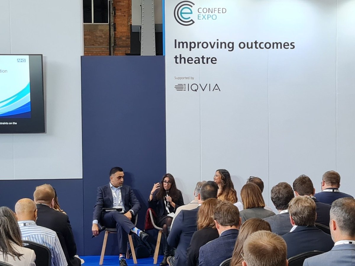 thevoltmeter's tweet image. #NHSConfedExpo. Great session on Digital Primary Care with @MinalBakhai and @pramitpatelgp . Insightful discussions on how to improve access in a meaningful way and considering all patient groups. @ConfedExpo @NHSEngland @GM_PCB  @ViaductCare
