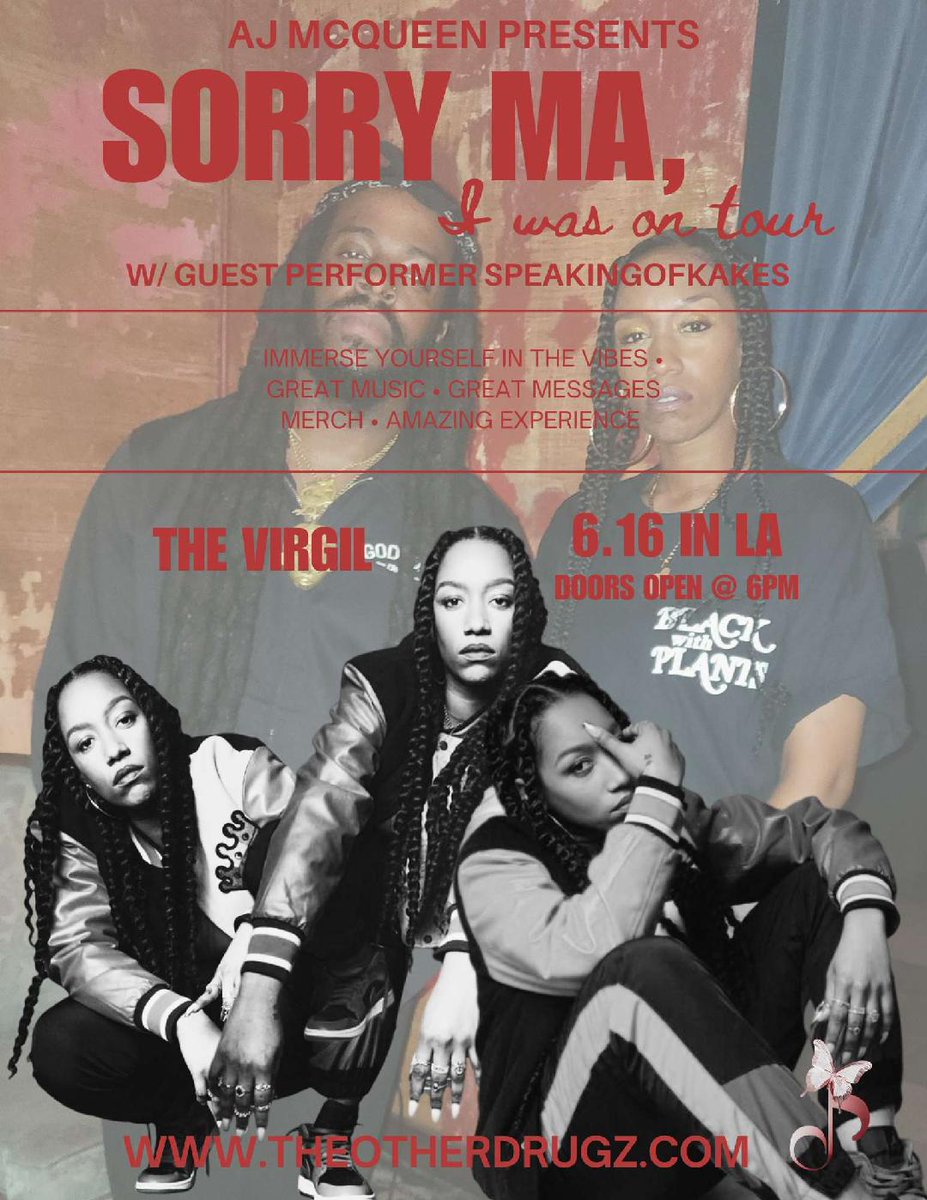LadiesLuvMusic's tweet photo. #THESHOW SORRY MA... I WAS ON TOUR #AJMCQUEEN MUSICS FINEST #LADIESLUVMUSIC MIC CHECK #JuneteenthConcert 06.16.2024 #TheFabricOfHipHop #SorryMA https://t.co/7Ymi6niiji