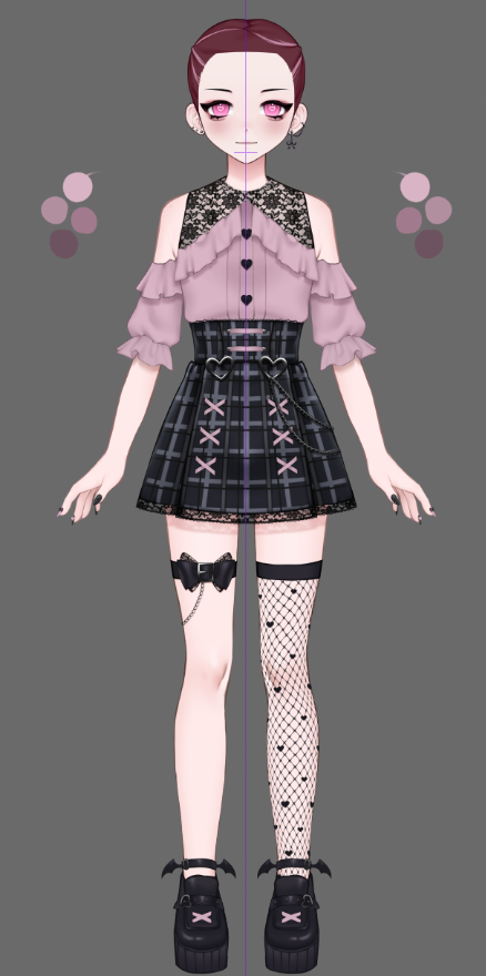 Hi hi~ I decided to offer 2 last discounted vtuber model sl0ts before I reinstate the regular prices and close my waitlist, so get them while they're hot!

Rts very appreciated💗

(All my current children are wips unfortunately so I only have unhinged pictures bear with me)