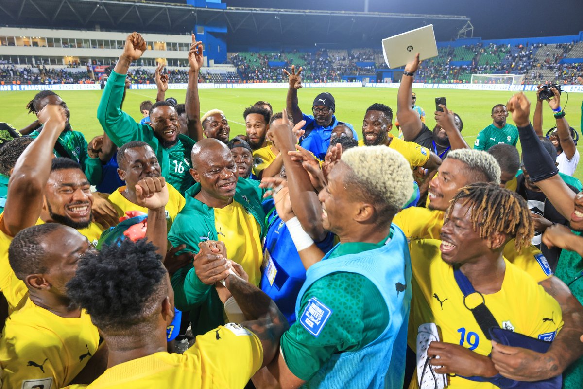 Félicitations à l’équipe nationale des Panthères du Gabon pour votre brillante victoire hier à Franceville contre la Gambie ! Vous nous avez remplis de fierté !