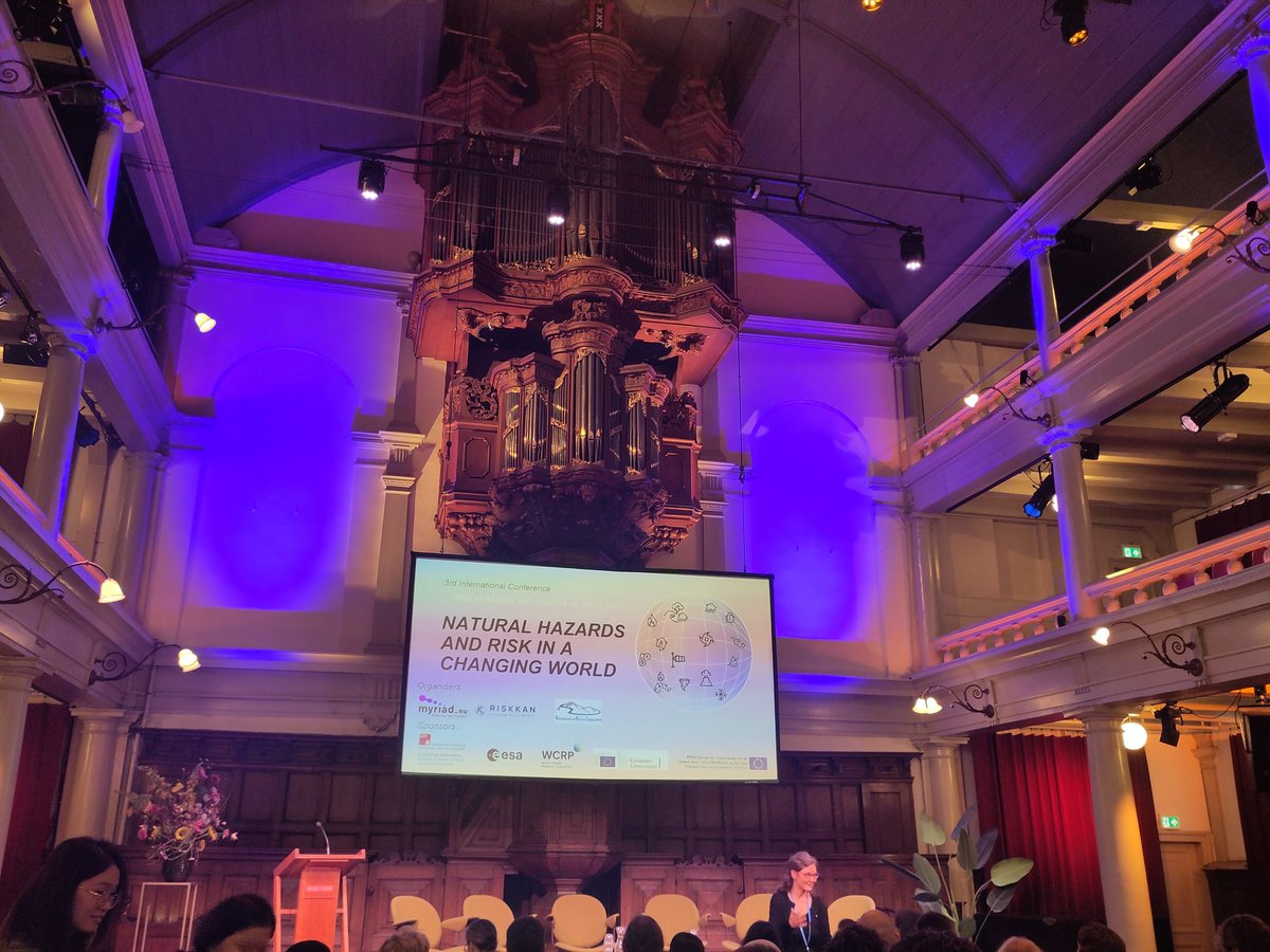 Dr. Anne Van Loon (she/her) (@annevanloon) on Twitter photo It has started! The Natural Hazard & Risk conference in Amsterdam. <a href="/PerfectSTORM_VU/">PerfectSTORM</a> is represented by @rubenweesie with a poster on droughts & floods in Kenya and by me with an oral on storylines of drought-to-flood events. Looking forward to interactions with everyone here. It has started! The Natural Hazard & Risk conference in Amsterdam. <a href="/PerfectSTORM_VU/">PerfectSTORM</a> is represented by @rubenweesie with a poster on droughts & floods in Kenya and by me with an oral on storylines of drought-to-flood events. Looking forward to interactions with everyone here.