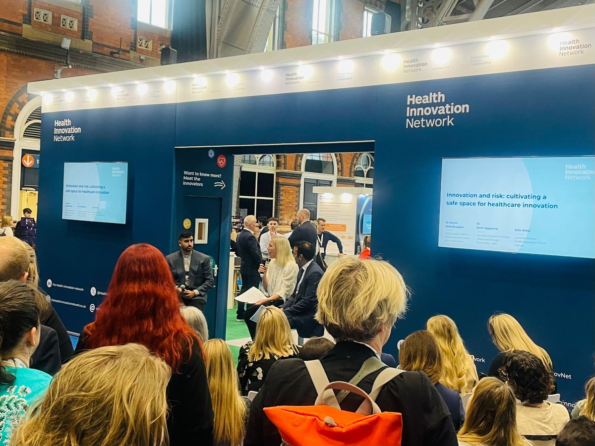 Health Innovation Network (@healthinnovnet) on Twitter photo Our own <a href="/Dr_Hatz/">Hatim Abdulhussein</a>, Chief Executive of <a href="/HealthInnov_KSS/">Health Innovation Kent Surrey Sussex</a>, opens our first session at #NHSConfedExpo by asking "How do we create the safe spaces to be able to test things out?" #HealthInnovationWorks Our own <a href="/Dr_Hatz/">Hatim Abdulhussein</a>, Chief Executive of <a href="/HealthInnov_KSS/">Health Innovation Kent Surrey Sussex</a>, opens our first session at #NHSConfedExpo by asking "How do we create the safe spaces to be able to test things out?" #HealthInnovationWorks