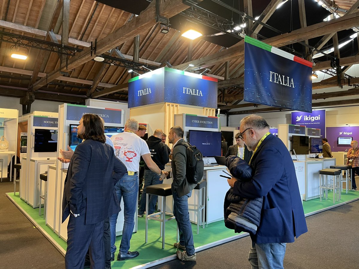 ITALondon_'s tweet photo. 🚀 Exciting Day 1 at AI Summit London! 🇮🇹 ITA is here, showcasing 30 innovative Italian startups. Don't miss the chance to meet us at Tobacco Dock. Let's shape the future of AI together! #AISummit #Innovation #ItalianStartups #LondonEvents #italiantradeagency https://t.co/a0oNEkaOkT