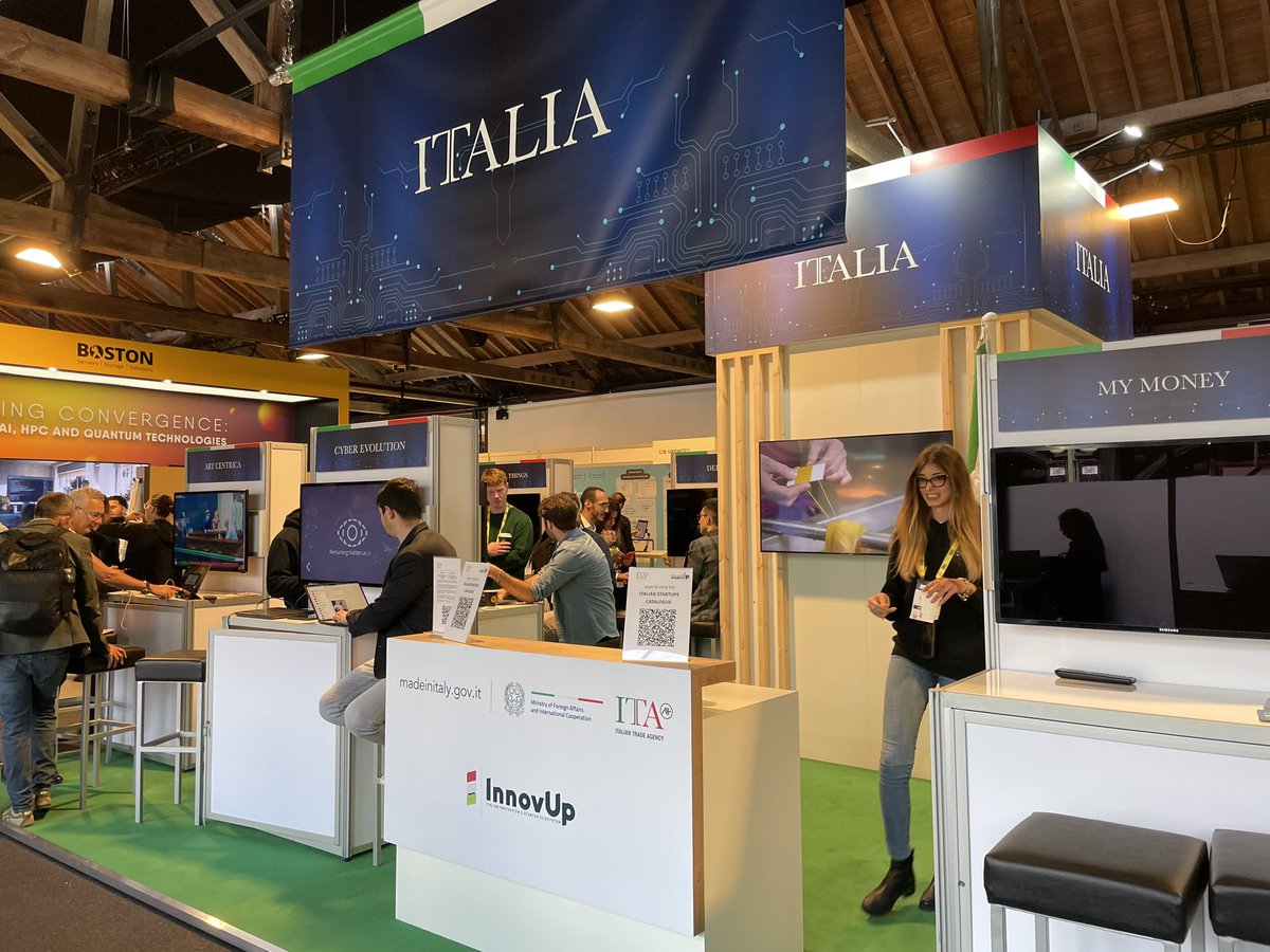 ITALondon_'s tweet photo. 🚀 Exciting Day 1 at AI Summit London! 🇮🇹 ITA is here, showcasing 30 innovative Italian startups. Don't miss the chance to meet us at Tobacco Dock. Let's shape the future of AI together! #AISummit #Innovation #ItalianStartups #LondonEvents #italiantradeagency https://t.co/a0oNEkaOkT