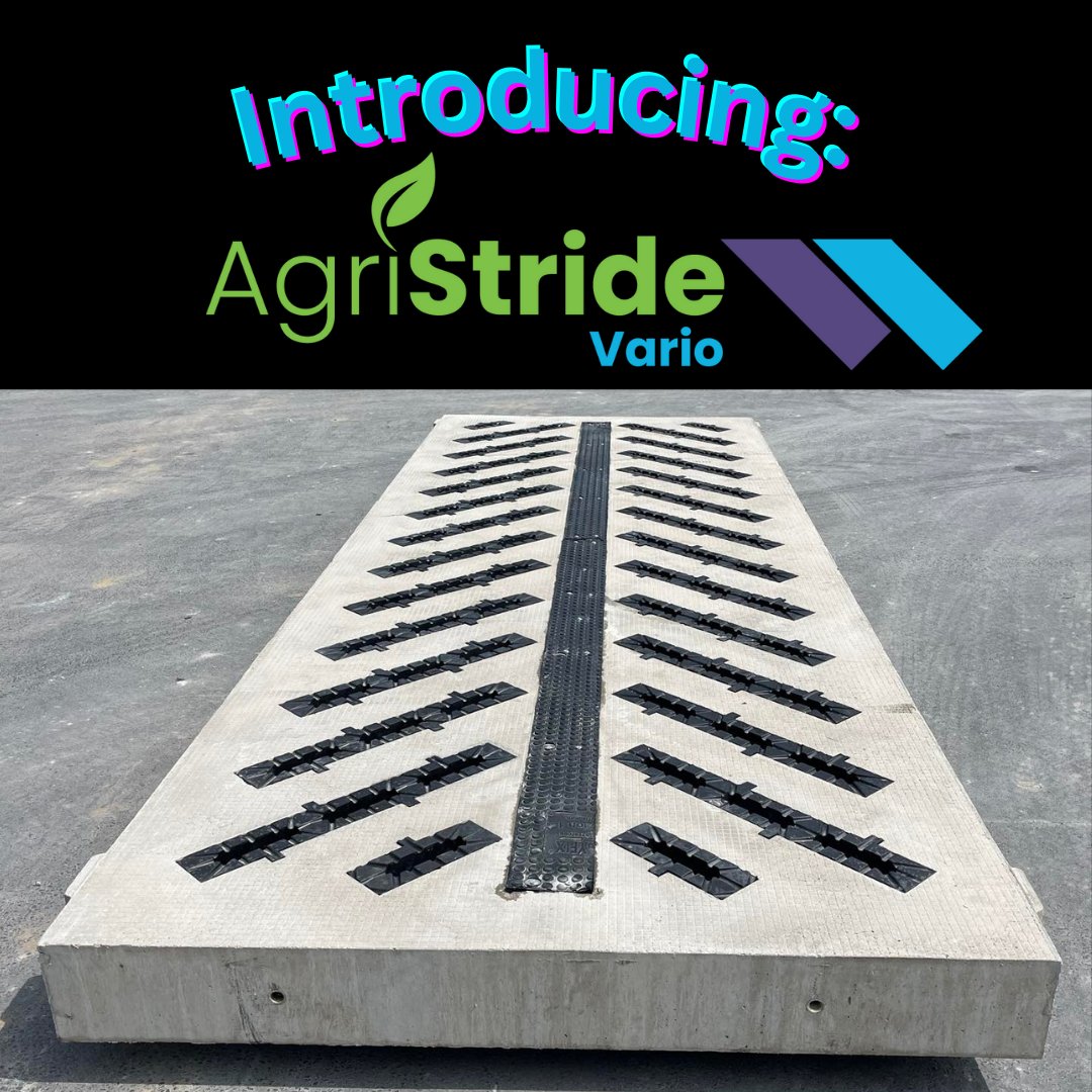 wolfendeninfo's tweet photo. Our newest development of the Agri-Stride📷 range: VARIO!
Aptly named due to its various capabilities, this is a chevron (diagonal) design with the ability to span both 16ft wide or be placed over a scrape channel. https://t.co/6oDWkF9bdM