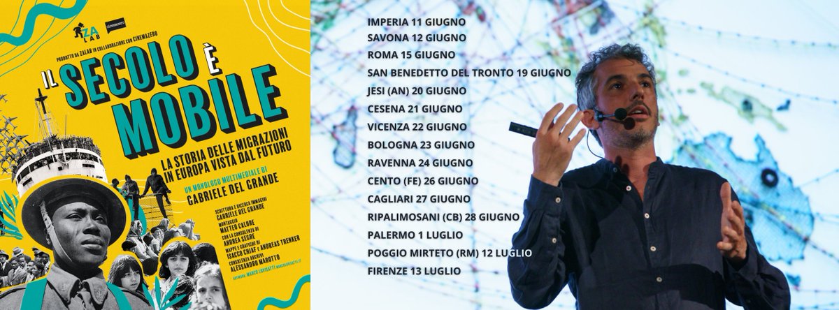 Il tour de #IlSecoloèMobile continua. Tutti i dettagli sul sito di @ZalabTV zalab.org/il-secolo-e-mo…