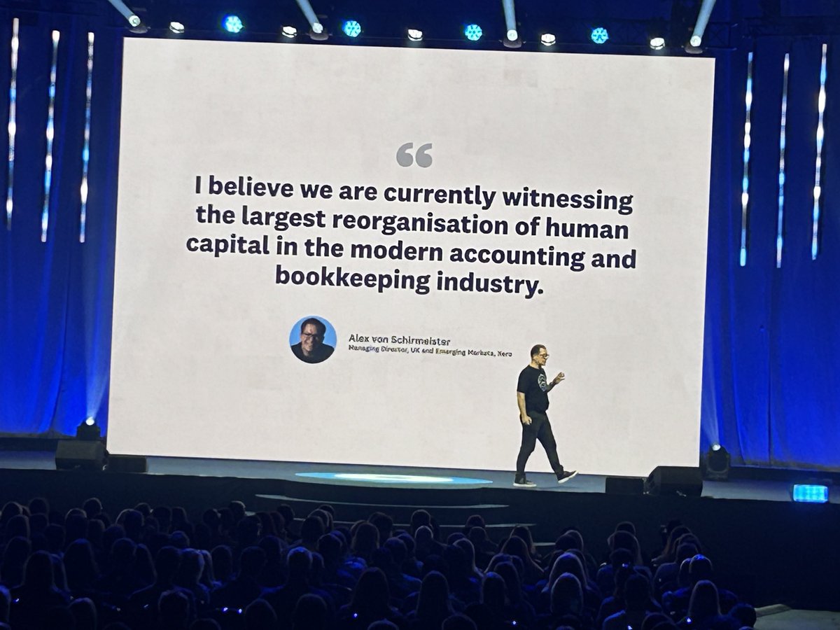 Emma Fox 🦊 (@freshfinancials) on Twitter photo I believe we are currently witnessing the largest reorganisation of human capital in the modern accounting and bookkeeping industry. And it will not slow down. It will only increase. <a href="/AlexVonSchir/">Alex von Schirmeister</a> #Xerocon I believe we are currently witnessing the largest reorganisation of human capital in the modern accounting and bookkeeping industry. And it will not slow down. It will only increase. <a href="/AlexVonSchir/">Alex von Schirmeister</a> #Xerocon