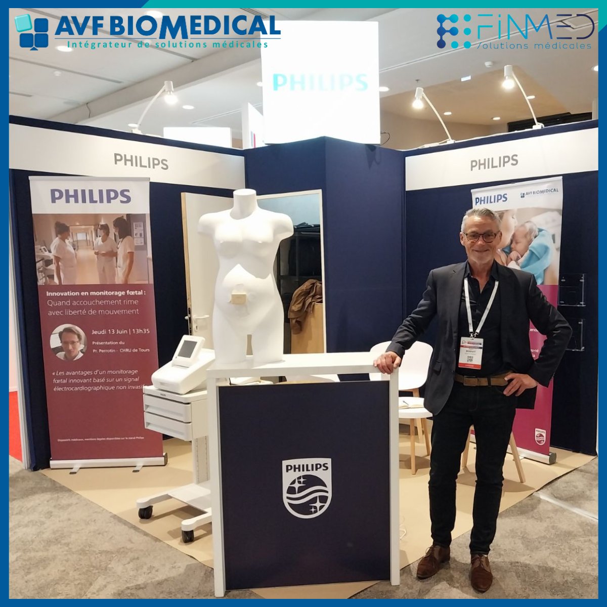 avfbiomedical's tweet photo. Notre équipe commerciale est actuellement présente au @congrespsf pour vous présenter nos solutions @PhilipsHealth en monitorage fœtal !🙌

👉 Stand n°16 bis
 🗓️ 12 au 14 juin 2024
 📍 CNIT – Paris La Défense
 
 Au plaisir d’échanger avec vous !👋

#santé #gynécologie https://t.co/YCHjOkVpaW
