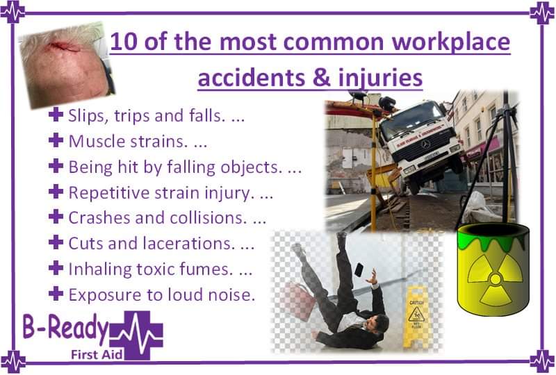 BReadyFirstAid's tweet photo. 💜💜💜 B-Safe &amp; work safe. Don't ignore those things that can cause injuries. 💜💜💜

#BReadyfirstaid #worksafe #slipstripsfalls #firstaid #dutytocare https://t.co/bugLpLEczQ