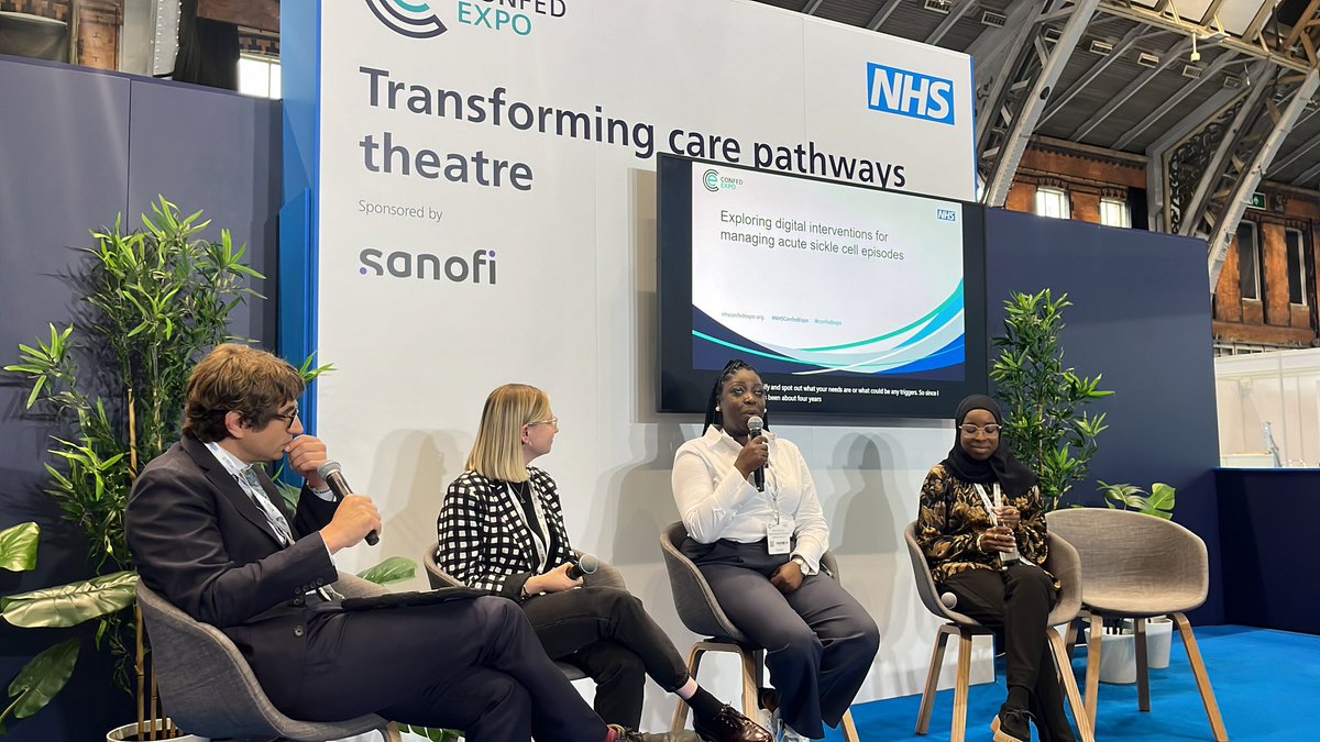 Exploring digital interventions for managing acute sickle cell episodes - <a href="/NHS_RHO/">NHS Race & Health Observatory</a> session led by <a href="/drcjar/">Carl Reynolds</a>. 

“Digital and AI should help tackle inequalities rather than inadvertently increase them - we need inclusive research and care pathways”