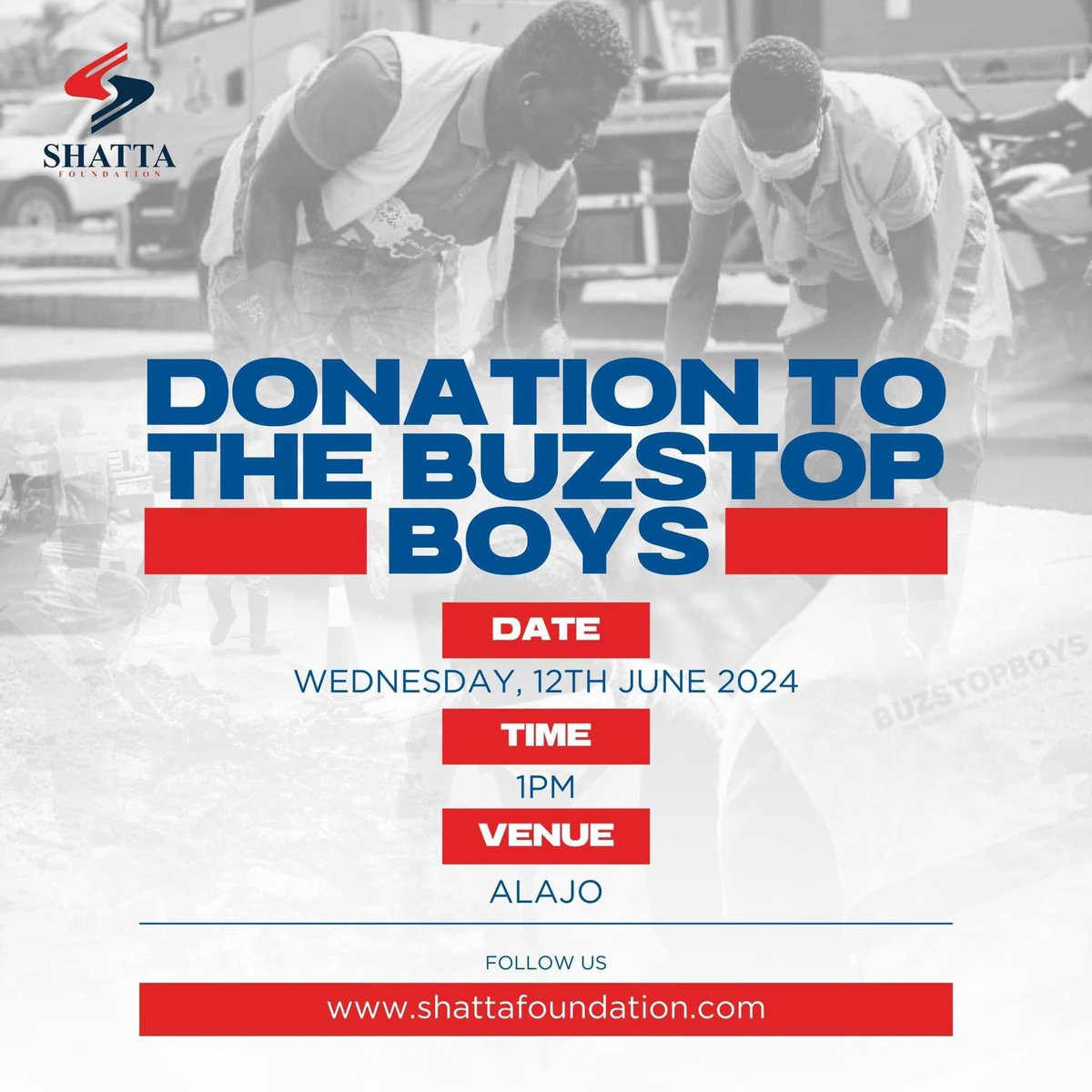 SHAXIGHANA's tweet photo. Join the Shatta Foundation and Shaxi crew as we touch lives today!!
#Shaxi #Shattafoundation
@buzstopboys β
π https://t.co/leDeut8n50