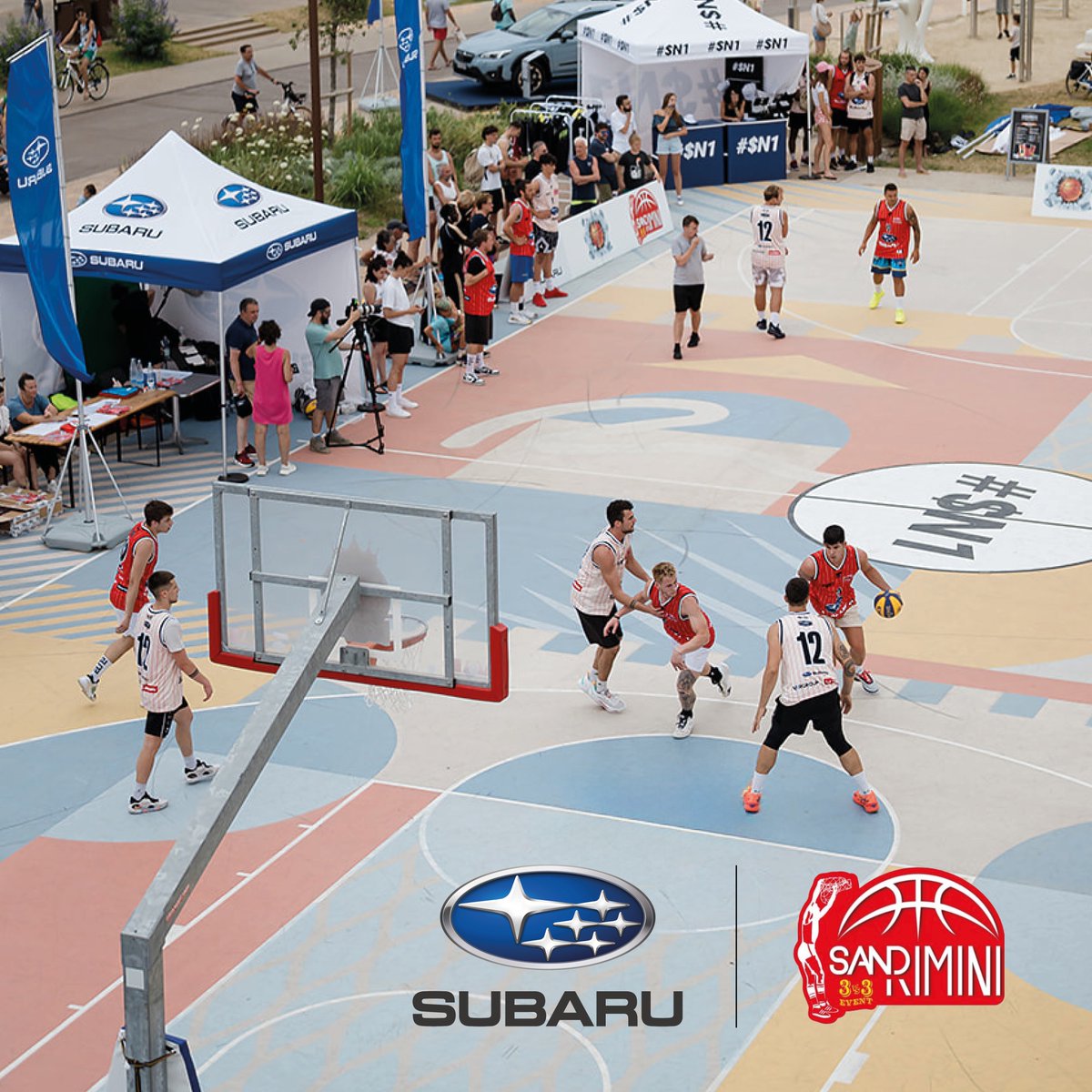 Sole, mare e pallacanestro… con Subaru!
Siamo orgogliosi, anche quest'anno, di essere Main Partner della seconda edizione di Sandrimini, il torneo di basket 3v3, che andrà in scena sul lungomare di Rimini dal 21 al 23 giugno.
👉 subaru.it/storage/press/…
