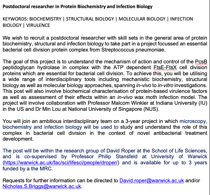 David I Roper (@davidroper2) on Twitter photo Come work with us: Research Fellow (108997-0624)
Please RT and speak with your people..! Come work with us: Research Fellow (108997-0624)
Please RT and speak with your people..!