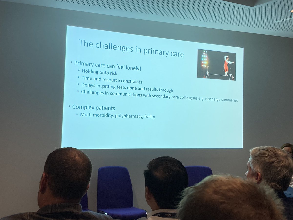Swati_instep's tweet photo. Challenges of primary care @HannahBeba #MultipleLongTermConditions #CVRM https://t.co/tVgj3ruC6V