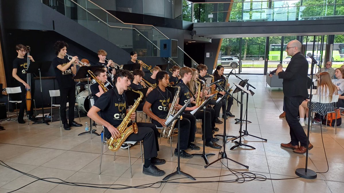Fantastic weekend <a href="/RWCMD/">Royal Welsh College of Music & Drama</a> as part of the Amser Jazz Festival. Thanks to <a href="/Baindrums/">Andrew Bain 💙</a> for inviting us.