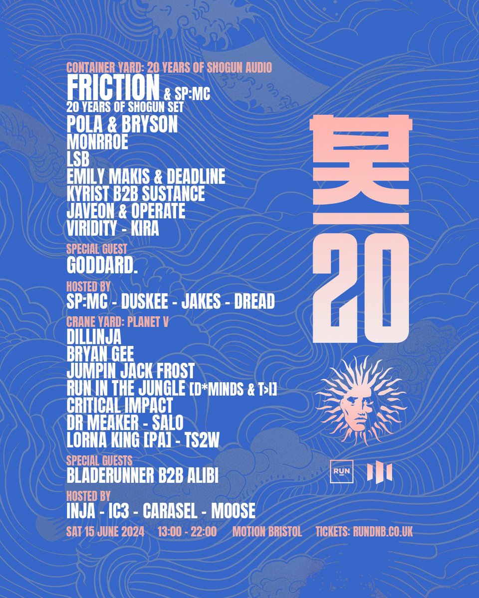 THIS SATURDAY! 💥💥💥 V RECORDINGS .. MOTION .. BRISTOL.. Lesssssss Goooo! 🚀🚀🚀🚀🚀

TIX: skiddle.com/e/37268435