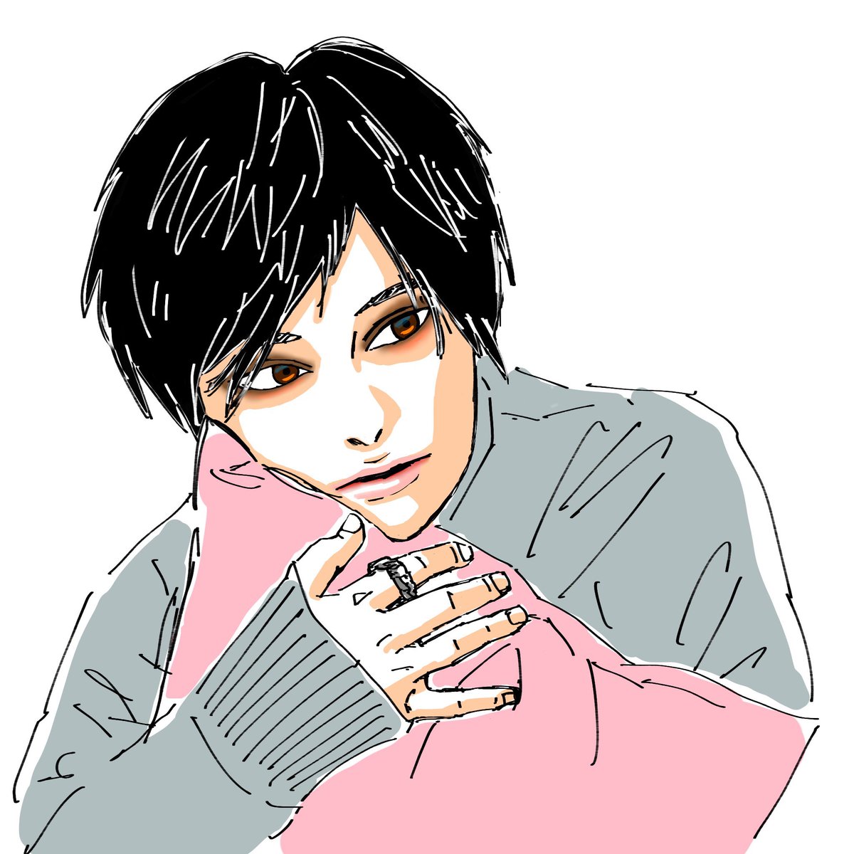 トップ就任おめでとう🥺🫶
#朝美絢
#95期
#雪組
#宝塚歌劇団
#模写