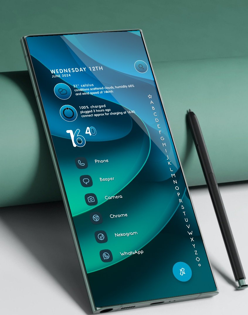 homescreenvibes's tweet photo. Late afternoon setup
- @NiagaraLauncher + Material icons
- Four Flow wall @marsway00 (https://t.co/E05znyEZTr)
- UnTold Widgets 034 @Halleyapps (https://t.co/Y8BAosQ06p)
- Temp @Robertchandle14
#android #realme #homescreen #withniagara #wallpapers #widgets #anycons https://t.co/Un9xSqIijJ