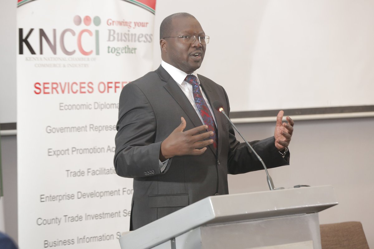 IsokoKenya's tweet image. "The adoption of #DigitalTech is gradually driving productivity gains in traditional brick-and-mortar industries. It has lowered barriers to entry & helped connect MSMEs with #globalmarkets & #valuechains by providing essential services to facilitate their exports" - @CsChelugui