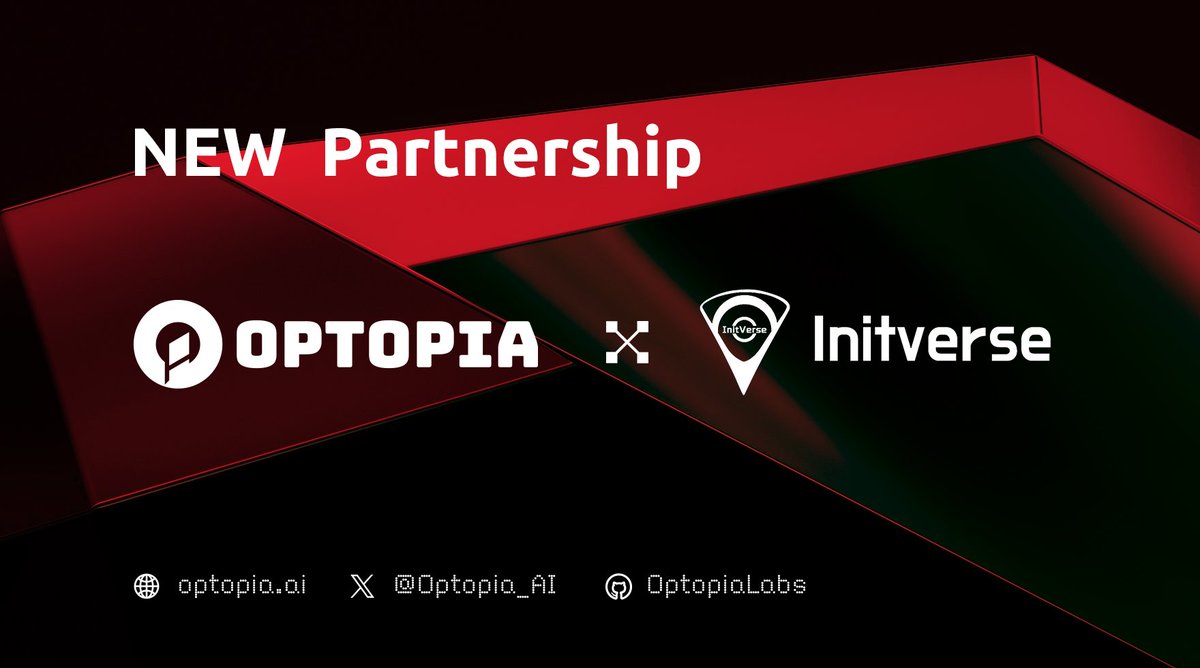 Optopia_AI's tweet image. Excited to announce our partnership with @InitVerse! 

🌐 ☁️ By integrating #Optopia’s advanced AI standards with InitVerse’s scalable cloud services, we’re paving the way for more efficient, secure, and low-cost AI applications.

Together, Optopia and InitVerse will…
