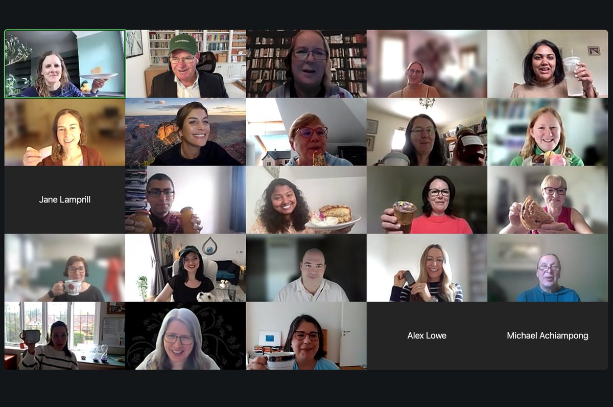 Happening now! The #MedComms freelancers are talking about cake and their cake recipes at The Great #MedComms Workbook Bake Off - what better way to spend a hour on #MedComms Day 2024? Led by Eleanor Steele. Lots more happening during  the day - check out MedCommsDay.com