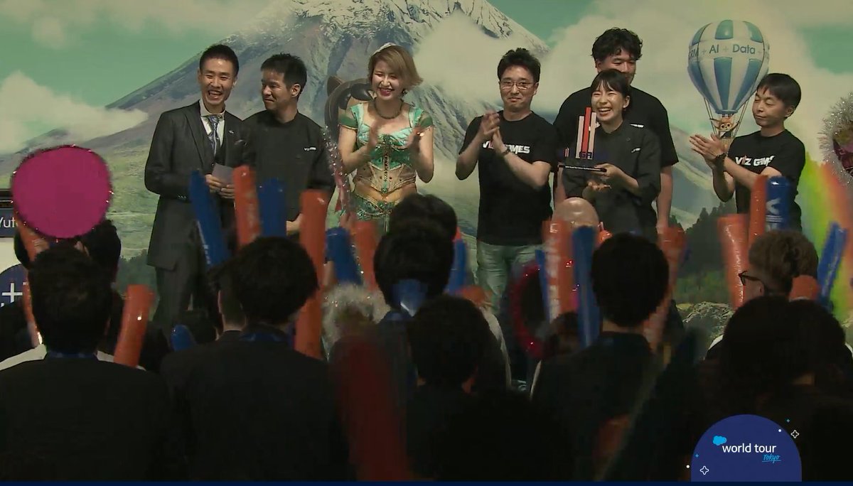 bighand99's tweet image. ちあきさん、初代Winnerおめでとう！🎉

#SalesforceTour
#VizGames
@ishiaki_tab