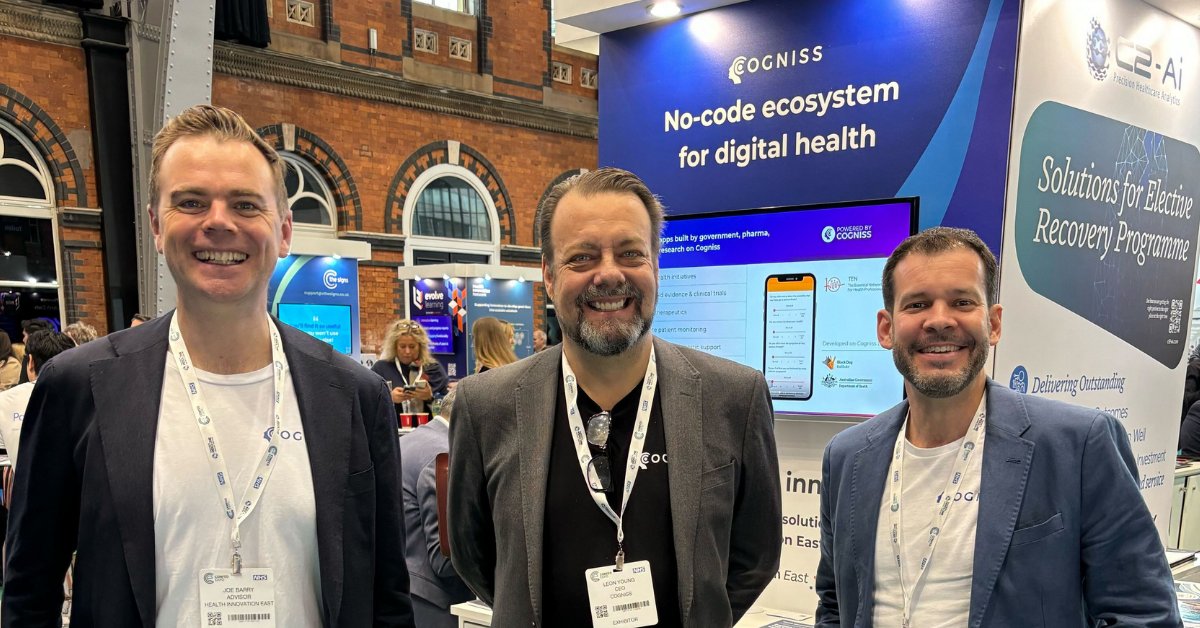 Cogniss (@cognisshq) on Twitter photo Excited to be at the #NHSConfedExpo with our partners from <a href="/HealthInnovEast/">Health Innovation East</a>! 🌟
🚀Discover how we're streamlining #DigitalInnovation for the #NHS with the Health Innovation East Digital Hub.📍Visit us at Innovation Learning Zone hosted by the <a href="/HealthInnovNet/">Health Innovation Network</a>.
#DigitalHealth Excited to be at the #NHSConfedExpo with our partners from <a href="/HealthInnovEast/">Health Innovation East</a>! 🌟
🚀Discover how we're streamlining #DigitalInnovation for the #NHS with the Health Innovation East Digital Hub.📍Visit us at Innovation Learning Zone hosted by the <a href="/HealthInnovNet/">Health Innovation Network</a>.
#DigitalHealth