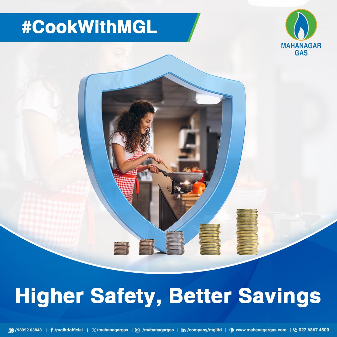 mahanagargas's tweet image. #CookWithMGL

It’s the smart choice, it’s a safer choice… 
#SwitchToPNG