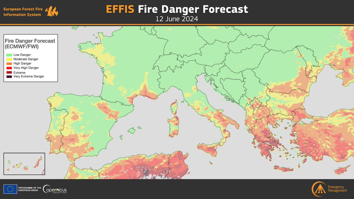 Copernicus EMS tweet media