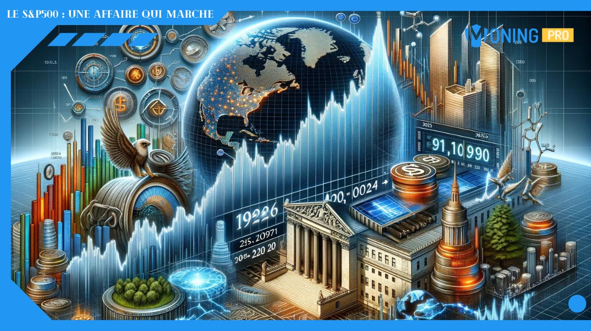 moning_co_fr's tweet photo. Depuis sa création en 1926, le S&P 500 a enregistré des performances impressionnantes, reflétant la croissance et les défis de l'économie américaine à travers les décennies.

✔️ Performance Historique du S&P 500
🟢 Croissance Globale : Le S&P 500 a considérablement augmenté depuis sa création. À titre d'exemple, le S&P 500 est passé autour de 17 en 1926 à plus de 5 300 en juin 2024. Cela représente une croissance annuelle moyenne de près de 10% sur cette période, en prenant en compte le réinvestissement des dividendes.

🟢 Volatilité et Résilience : Le S&P 500 a connu plusieurs périodes de volatilité importante, notamment lors des récessions de 1974, 2002, et 2009, avec des baisses significatives de plus de 40%. Cependant, il a toujours montré une résilience impressionnante, rebondissant souvent à de nouveaux sommets après ces baisses.

🟢 Performance Récente : En 2023, le S&P 500 a enregistré une augmentation de 26.29%, et jusqu'à mi-2024, il a déjà gagné environ 13.41%.

✔️ Facteurs Contribuant à la Performance
🟢 Innovations Technologiques : Les avancées technologiques et l'innovation des entreprises composant le S&P 500 ont été des moteurs clés de croissance.

🟢 Diversification Sectorielle : Le S&P 500 couvre une vaste gamme de secteurs, ce qui aide à atténuer les risques spécifiques à un secteur.

🟢 Réinvestissement des Dividendes : Le réinvestissement des dividendes a significativement contribué aux rendements globaux de l'indice.

Le S&P 500 reste un baromètre essentiel de la santé économique des grandes entreprises américaines et un indicateur clé pour les investisseurs du monde entier. 🚀