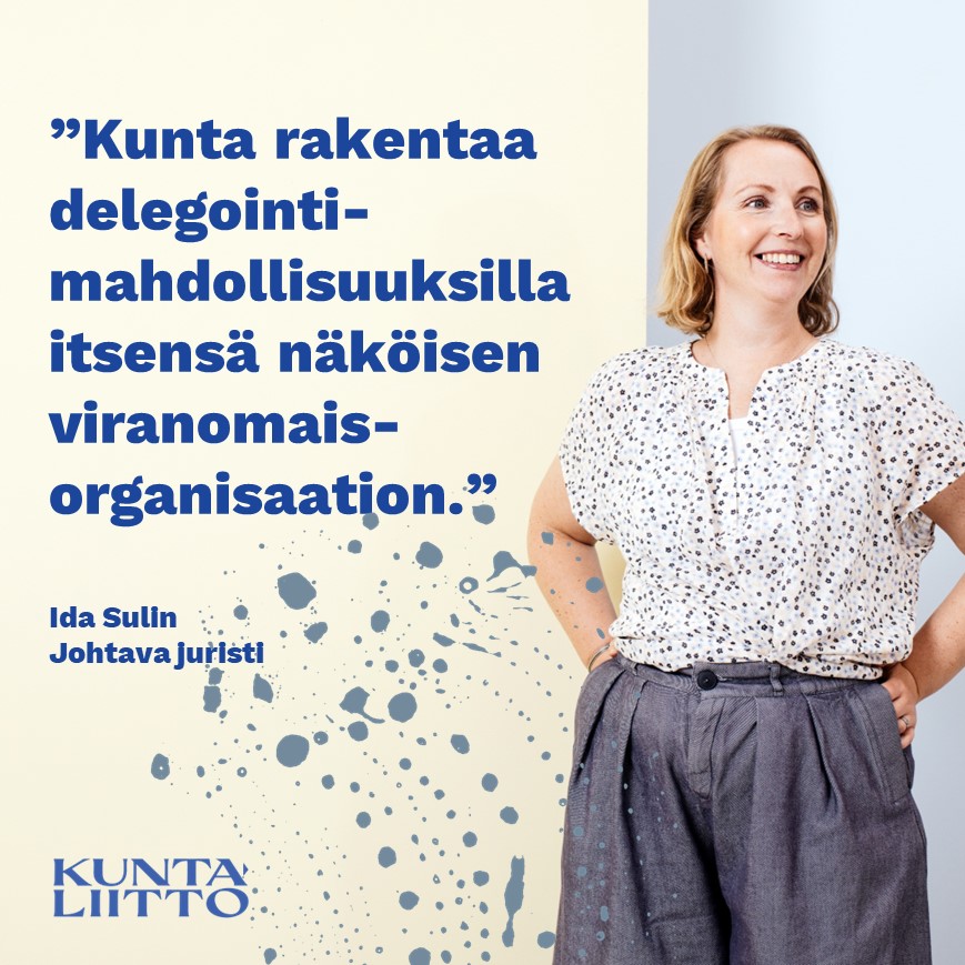 Onko toimivallan jako vain tylsä tekninen kysymys vai oikeastaan kunnallisen itsehallinnon keskeinen työkalu? 👀 Johtava juristimme Ida Sulin pohtii blogissaan tätä kysymystä.

Lue lisää blogista ja tutustu uuteen delegointioppaaseemme 👉 kuntaliitto.fi/blogi/2024/onk…

#delegointi