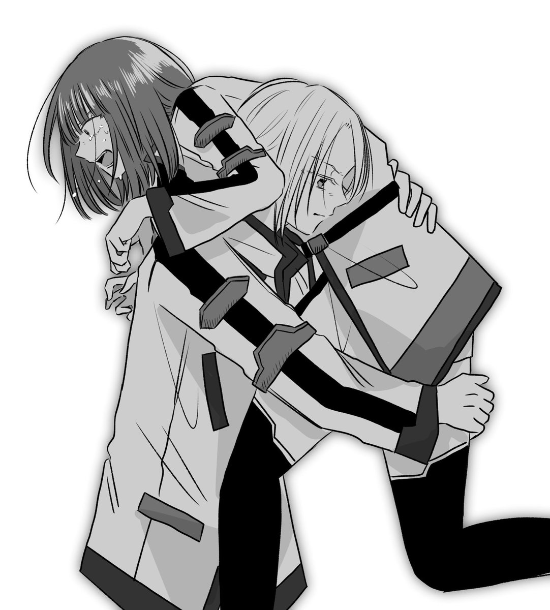 アカシオ
「まだ戦える」とか深追いしちゃう時はｱｶﾈくんがお守りしてほしい気持ちがある。シオちゃが落ち込みすぎて八つ当たりとかしちゃう時もｱｶﾈくんが受け止めてくれたらとてもうれしい