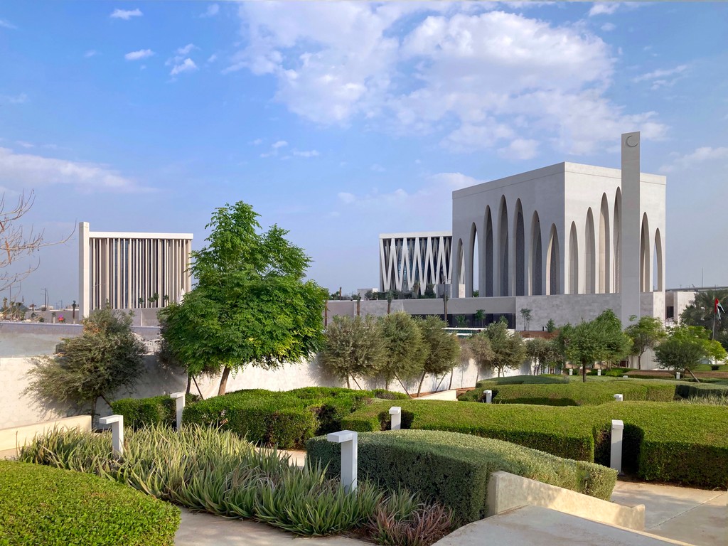 AdjayeAssoc's tweet image. A unifying element of the Abrahamic Family House is the plinth and garden elevating the three houses of worship. Found in almost all religions is this idea of elevation, of reaching to the skies and approaching divinity by moving away from the ground plane of the earth.