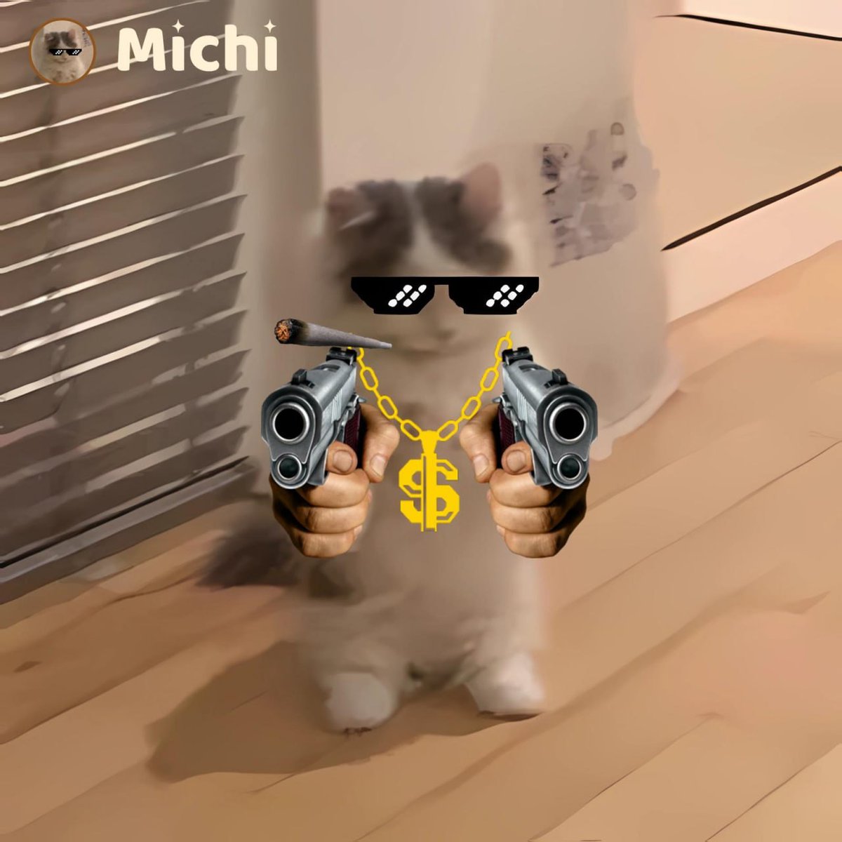 🎁 #GIVEAWAY 🎁

🏆 1x 25$ $SOL 

To Enter:
1️⃣ Follow <a href="/Michixcat/">Michi $MICHI</a>
2️⃣ RT, Like &amp; Tag Friends 

⏰ 24 Hours 
#Solana #Giveaways #BSC #Michi
