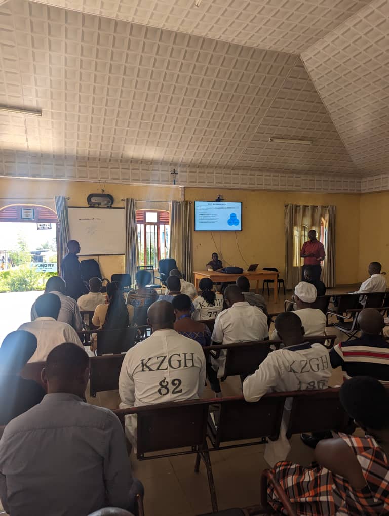 RISARwanda's tweet photo. As part of the ongoing data protection, privacy &amp; cybersecurity awareness campaign within the #HealthSector, #RISA in collaboration with @Cybersec_Rwanda &amp; @RwandaHealth is in @RwandaEast hospitals to train hospital Managers &amp; staff about the requirements &amp;compliance with #DPPLaw https://t.co/dtlb3GTgMY