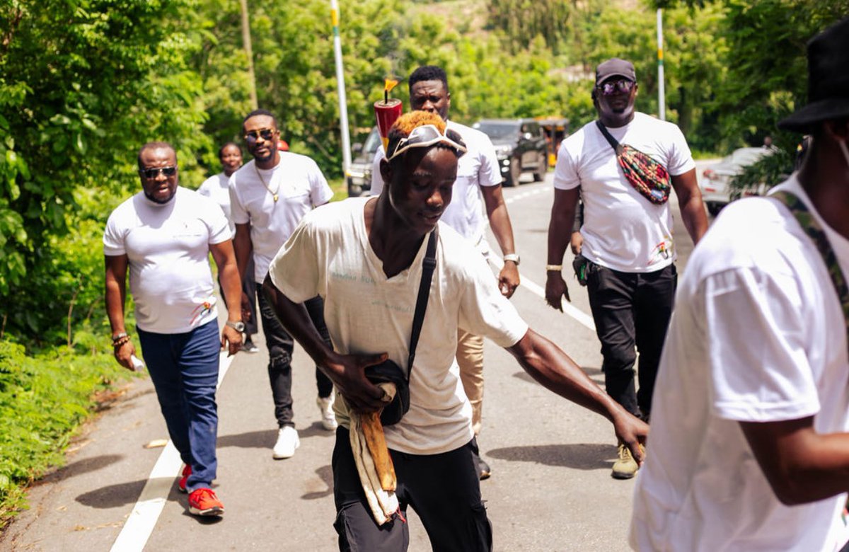 allregionalgame's tweet image. Cape Coast torch relay done and dusted!!!! 
#allregionalgames #torchrelay