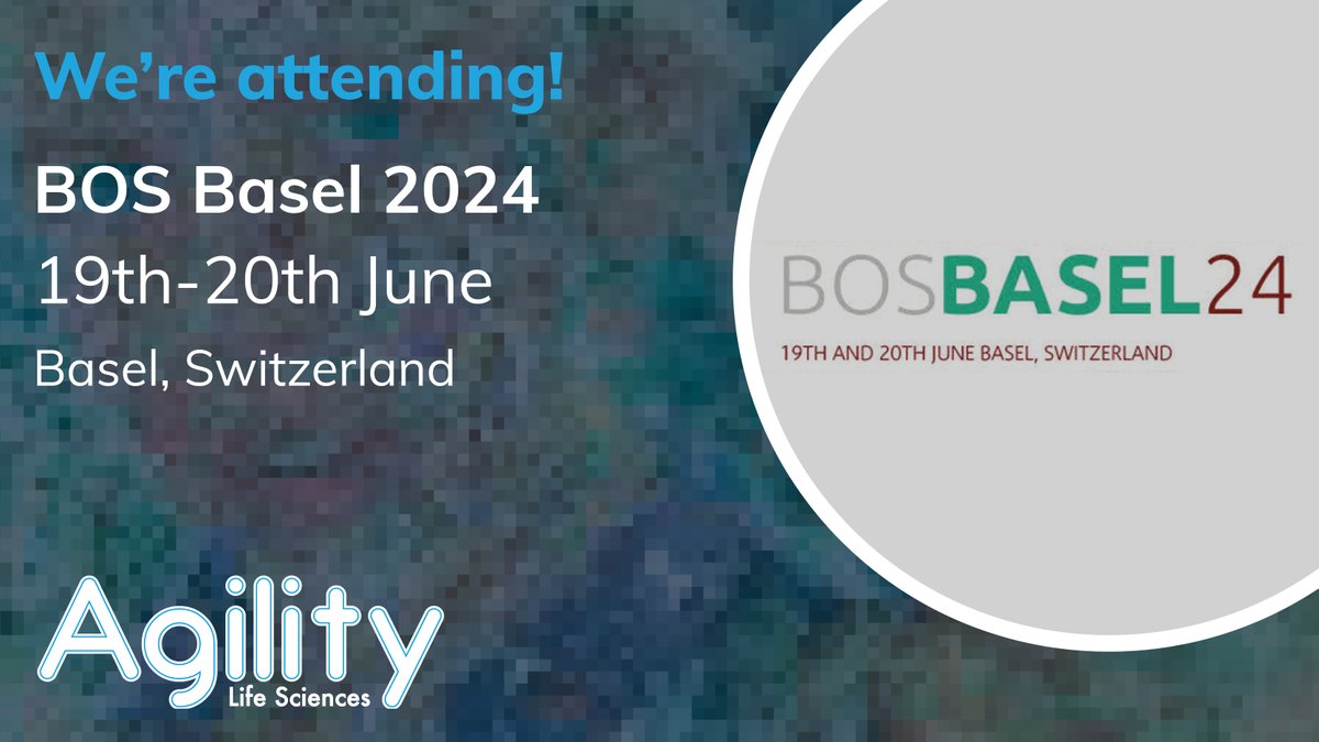 Agility Life Sciences (@agilitylifesci) on Twitter photo Catch <a href="/claire6thompson/">Prof. Claire Thompson</a> for a chat at the #Biotech Outsourcing Strategies (BOS) Basel event on 19-20 June in Switzerland!
She'll be there both days and taking part in the "#NewTechnologies Shaping External #Manufacturing" panel on day 2.
bio2bevents.com/bosbasel2024
#BOSBasel24 Catch <a href="/claire6thompson/">Prof. Claire Thompson</a> for a chat at the #Biotech Outsourcing Strategies (BOS) Basel event on 19-20 June in Switzerland!
She'll be there both days and taking part in the "#NewTechnologies Shaping External #Manufacturing" panel on day 2.
bio2bevents.com/bosbasel2024
#BOSBasel24
