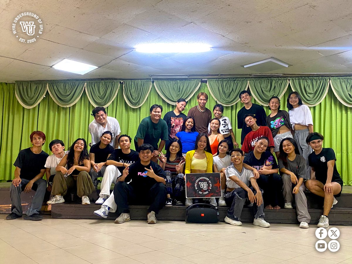 WyreUnderground's tweet photo. No one wants to leave this vibrant and energetic space 😩✨

Thank you so much Coach Neenah Jacinto for teaching a special back-to-back dancehall class at UPLB 💃 Thank you to all who joined us! 

#Wyre2024
#WyreUnderground
#WUAllIn
#DancehallManila
#DancehallPhilippines https://t.co/fkm4rmJ8XE