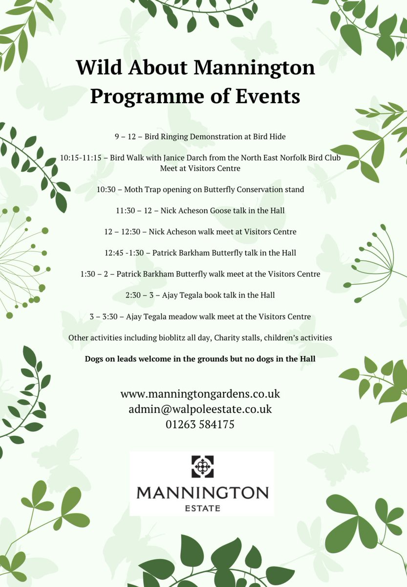 Mannington Hall and Estate tweet media