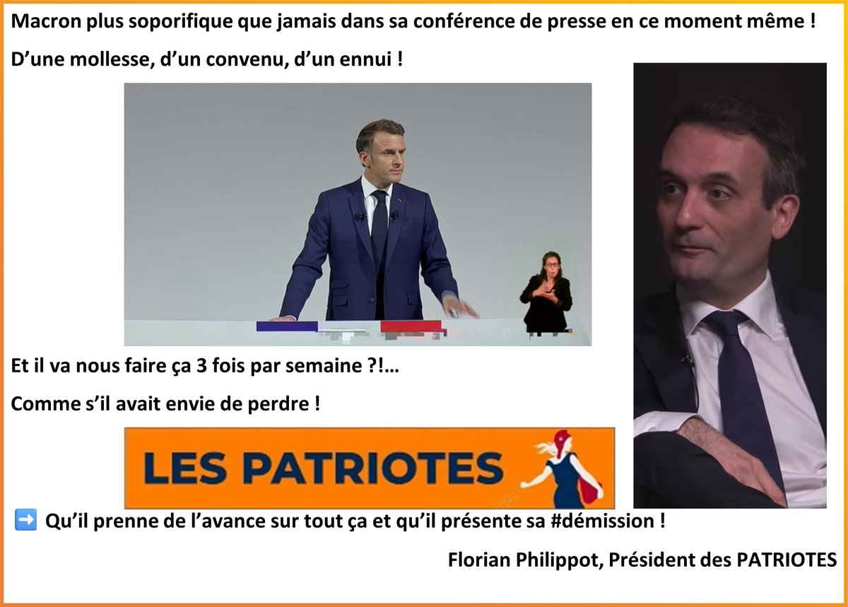 FrancoisDESCAM7's tweet photo. Que Macron s'en aille !
Qu'il nous fiche la #PAIX !
Rejoignez la RESISTANCE !✊✊✊
https://t.co/15BnDG2rtW Tous avec #Philippot ! ✊ https://t.co/qgI7zpqDaI