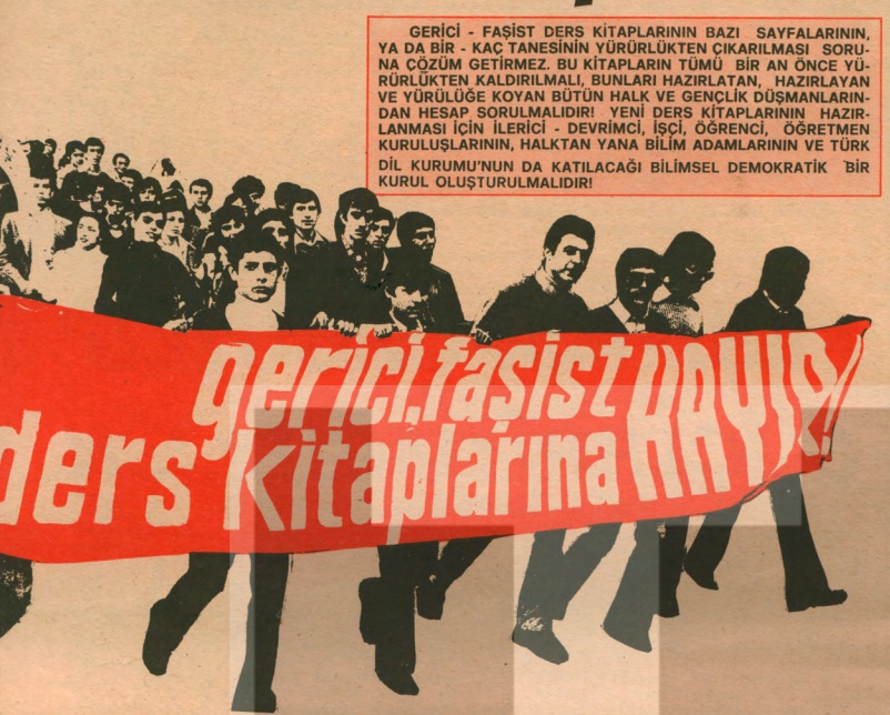 devrimgzt's tweet photo. Arşiv: Devrimci lise öğrencileri, 1978 yılında Milliyetçi Cephe hükümetinin hazırladığı eğitim müfredatına karşı kampanya başlattı.
