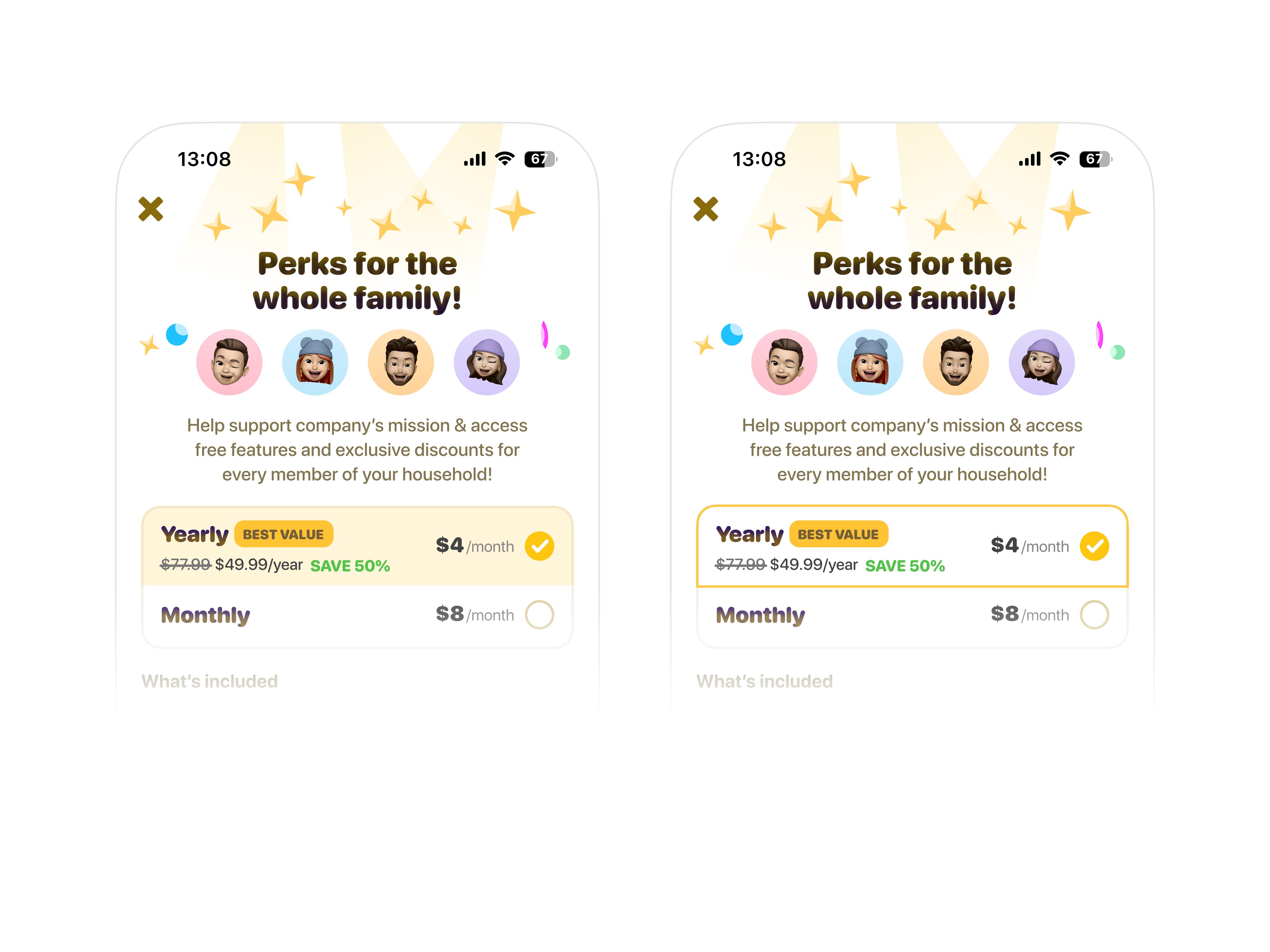 Case study mockup