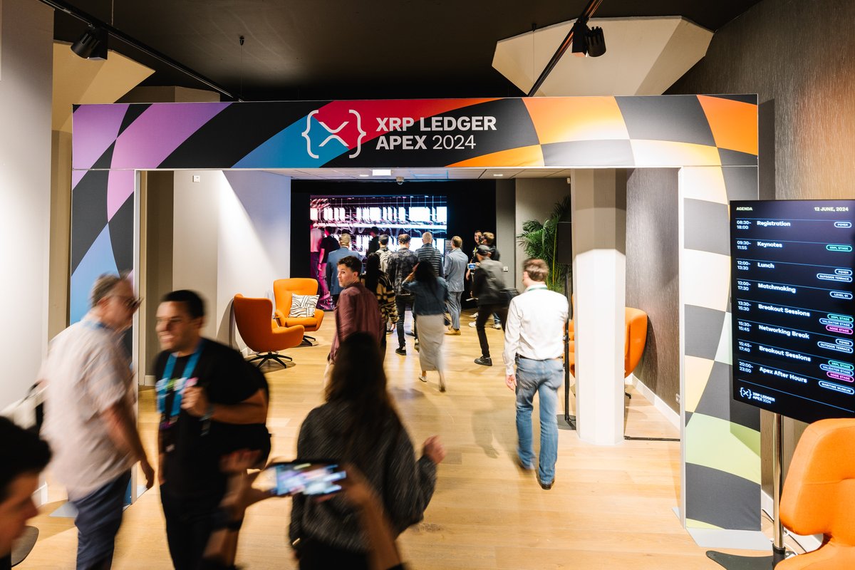 RippleXDev's tweet photo. #XRPLApex 2024 is off to a great start! ✨🔥 https://t.co/pmk92To8d2