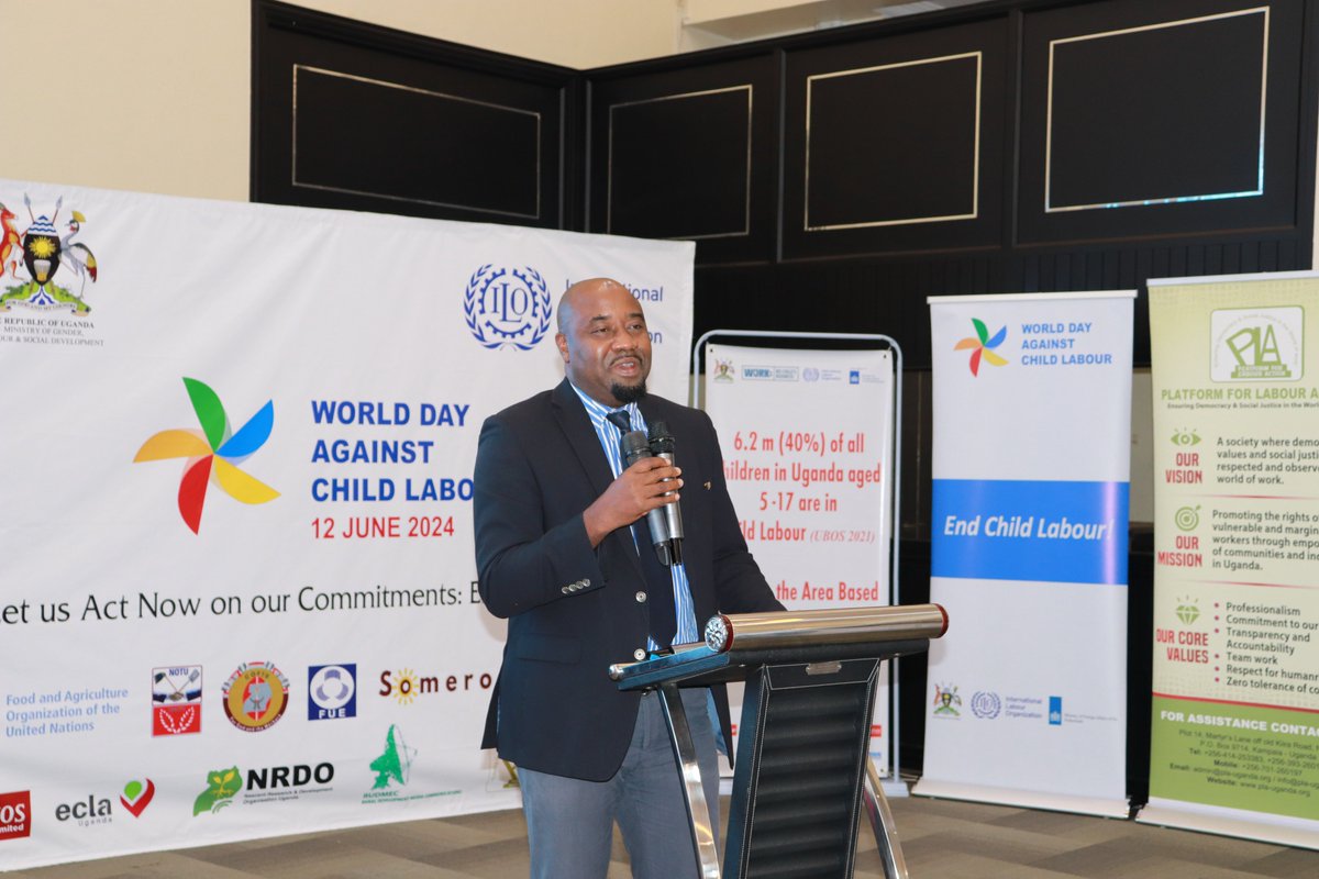ewad_uganda's tweet photo. 3/5
The national event to mark this day in Uganda is underway at Metsil Hotel in Kampala, government, where @WNCB_org Uganda program partners @nascent_rdo @savechildrenug @UNATU_ORG  and EWAD are involved in a string of activities. #TogetherAgainstChildLabour https://t.co/0HVdcUoPwd