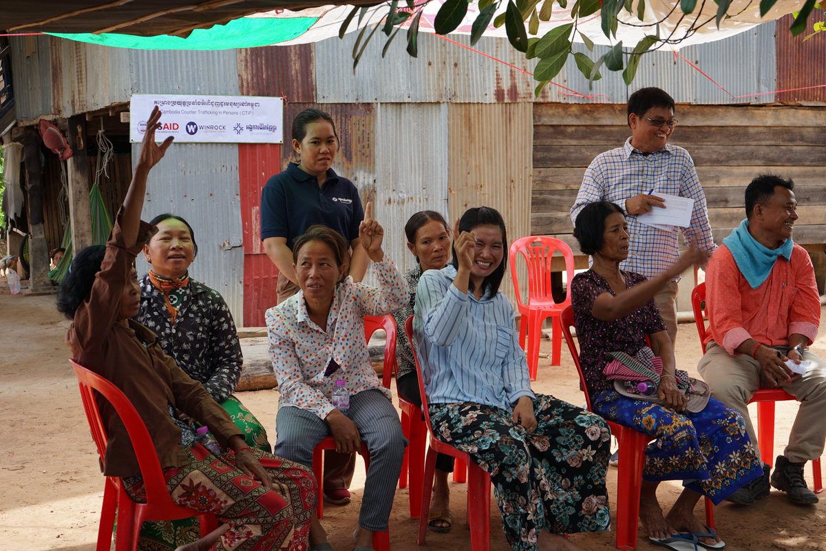 CTIPCambodia's tweet photo. During the week of May 20, Winrock staff from the @CTIPCambodia activity hosted a study tour for six #USAID officials. The group included the AORs for Thailand CTIP, Asia CTIP, Laos CTIP, a USAID official from USAID Vietnam, and two #representatives from USAID Headquarters. https://t.co/PdGpmoJoer