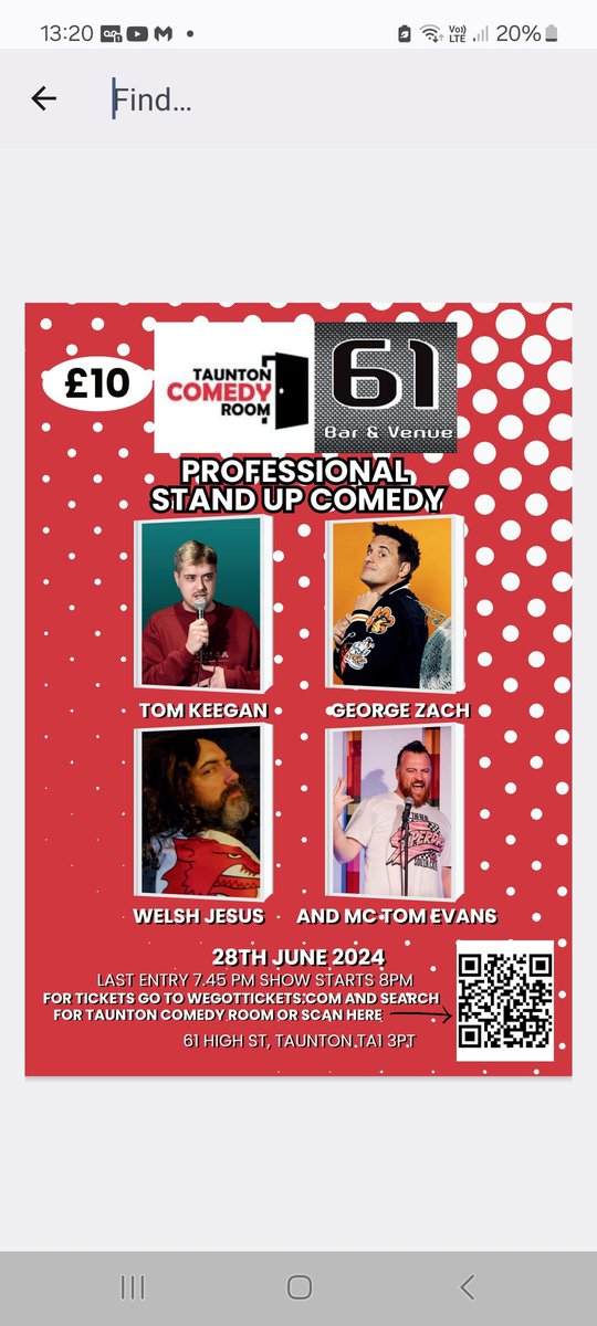 RoomComedy's tweet photo. Our Next Show is Soon https://t.co/381VJXODcD
